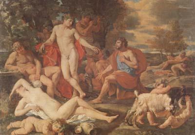 Midas and Bacchus (mk08), Nicolas Poussin